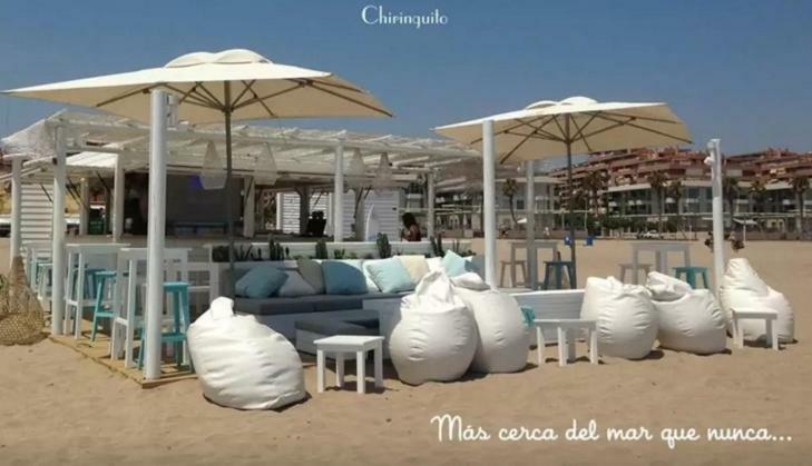 Beach Valencia Luxury A40-35 Apartment With Terrace And Sea Views Exterior photo